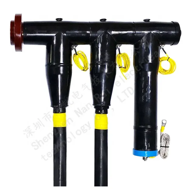 Factory 35kV 630AMP EPDM Cable Terminal Accessories for Rmu/Gis Insulated Loadbreak Elbow Connector Surge Arrester