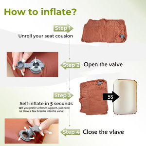 TPU Lightweight Camping <strong>Pillow</strong> Outdoor Self-Inflatable Travel Camping Inflatable <strong>Pillow</strong> Comfort Portable Foam <strong>Pillow</strong> for Outdoor - Product Image 4