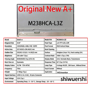 Écran LCD d'origine neuf A+ 23,8 pouces en gros M238HCA L3Z L5Z L9B L3E L3B LCB L7Z P3B LCZ L8B LGZ P3Z PCB P5Z P7Z P8Z P9B - Product Image 2