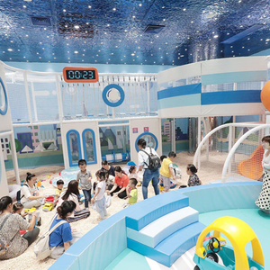 Filet de corde intérieur personnalisé aire de jeux et planification de <span class=keywords><strong>parc</strong></span> pour centres commerciaux et centres familiaux par l'équipe de conception de l'usine NetsTribe - Product Image 1