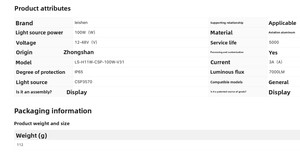 Ampoules de phare <span class=keywords><strong>LED</strong></span> pour voiture et camion H11 H8 HB3 HB4 12V Tout-en-un Branchement direct - Product Image 5