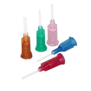 PP esnek plastik 0.5 ''1/2 inç endüstriyel şırınga aplikatör İpuçları düz künt dağıtım iğne düz korumak - Product Image 4