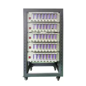 Lab 8 Channel 5V 20A 6a 3a 50a 100a Battery Capacity Tester 8 channel 5v20A lithium cell tester/cycler testing machine