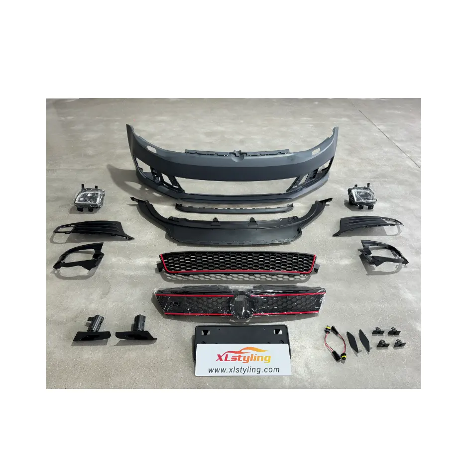 Car Retrofit Conversion Facelift Upgrade GLI Front Bumper Body kit For VW Jetta 2012 MK6 Bodykit