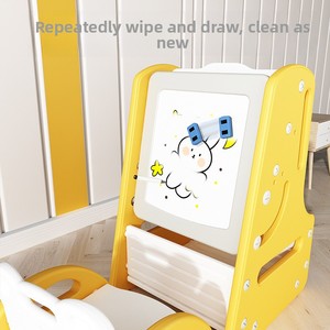 Lavagna Magnetica in Plastica per Bambini, Giocattolo Multifunzionale da Disegno e Scrittura per Neonati e Bambini Piccoli, per Maschi e Femmine - Product Image 2