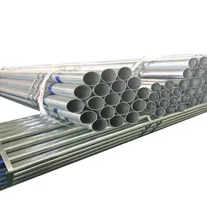 Galvanized Pipes Hot Dipped Galvanized Round Steel Pipe Astm A53 For Greenhouse