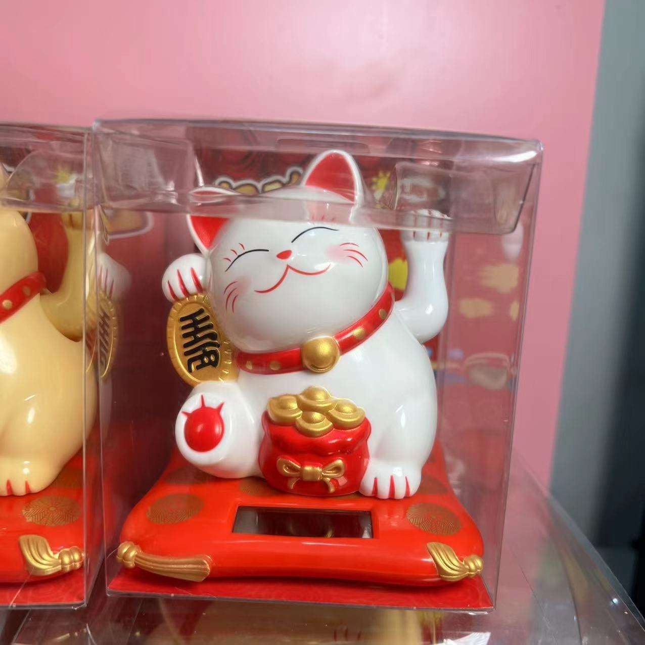 Fortune Cat white