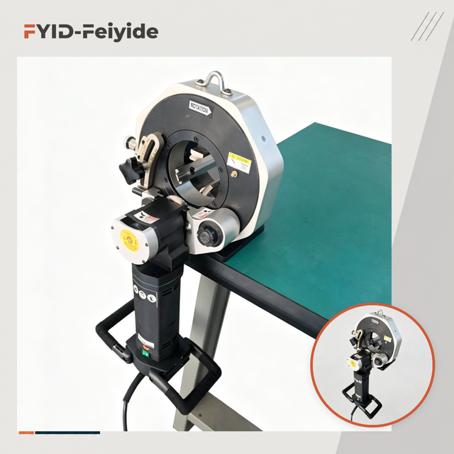 Planetary Pipe Cutter CM3 with 1500W Imported Motor for 6-76.2mm OD Stainless Steel Tube Cutting and Weld Preparation