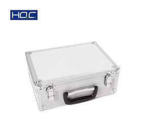 Étui de vol verrouillable Étui en métal pour appareil photo en <span class=keywords><strong>aluminium</strong></span> portable Étui de transport durable avec mousse - Product Image 4