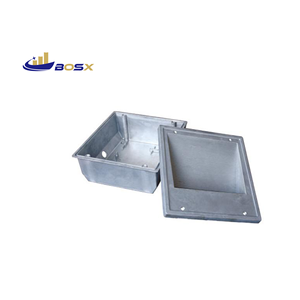 맞춤형 주조 알루미늄 LED 램프 쉘 금속 주조 서비스 야외 조명 하우징 부품 CNC 가공 서비스 라이트 박스 부품 - Product Image 5