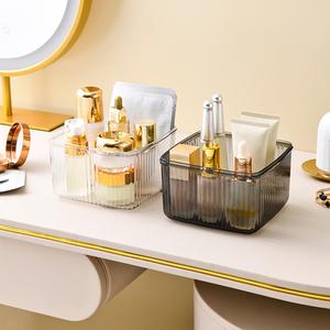 Plateau de service de fruits de style européen Boîtes de conserve multi-usages Récipient de nourriture de cuisine gris avec couvercle pour le stockage des aliments secs Comptoir de service de fête - Product Image 5