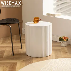 Wisemax đồ nội thất thiết kế tối giản vòng nhỏ phòng khách sofa bên Bảng đồ nội thất hiện đại Patio Đá Bàn trà ghế vườn