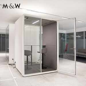 M & W Chất Lượng Cao Thân Thiện Với Môi Di Động Âm Nhạc Cách Âm Gian Hàng Văn Phòng Cuộc Họp Âm Thanh Cách Nhiệt Pod Điện Thoại Cách Âm Vỏ - Product Image 4