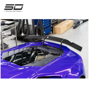 Ala Spoiler posteriore in fibra di carbonio stile <span class=keywords><strong>N</strong></span> per Lamborghini Huracan LP580/LP610 / EVO - Product Image 2