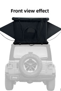 Tenda da Tetto Rigida in Lega di Alluminio Completamente Automatica, per 2 Persone, Impermeabile e Anti-Zanzare per Viaggi in Auto - Product Image 3