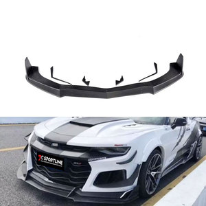 Carbon Sợi Xe Phía Trước Môi đối với <span class=keywords><strong>Chevy</strong></span> <span class=keywords><strong>Camaro</strong></span> <span class=keywords><strong>SS</strong></span> 2014-2015 - Product Image 1