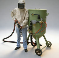 Machine de sablage humide à vendre, outil de sablage industriel haute efficacité