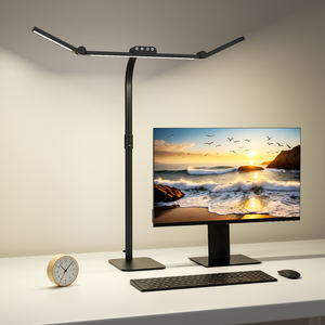 Lampe de bureau LED professionnelle à col de cygne, tactile et à intensité variable, 3000K à 6500K, pour le bureau, le dessin technique, la lecture et l'étude - Product Image 1