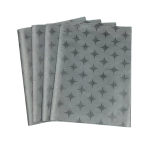 Factory Directly Hot Stamp Logo Recycled White Wrapping <b>Tissue</b> <b>Paper</b> for Packaging Shoes and Clothing in Box - Product Image 1