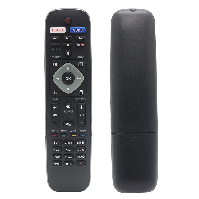 Wholesale 41 Keys English Version TV Universal Remote Control for Philips Smart TV NH500UP NH500UW NH503UP 43PFL4902 65PFL5602