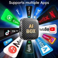 Nouveauté Ai Box Carplay Android 13 Adaptateur de voiture, conversion filaire en sans fil pour voitures