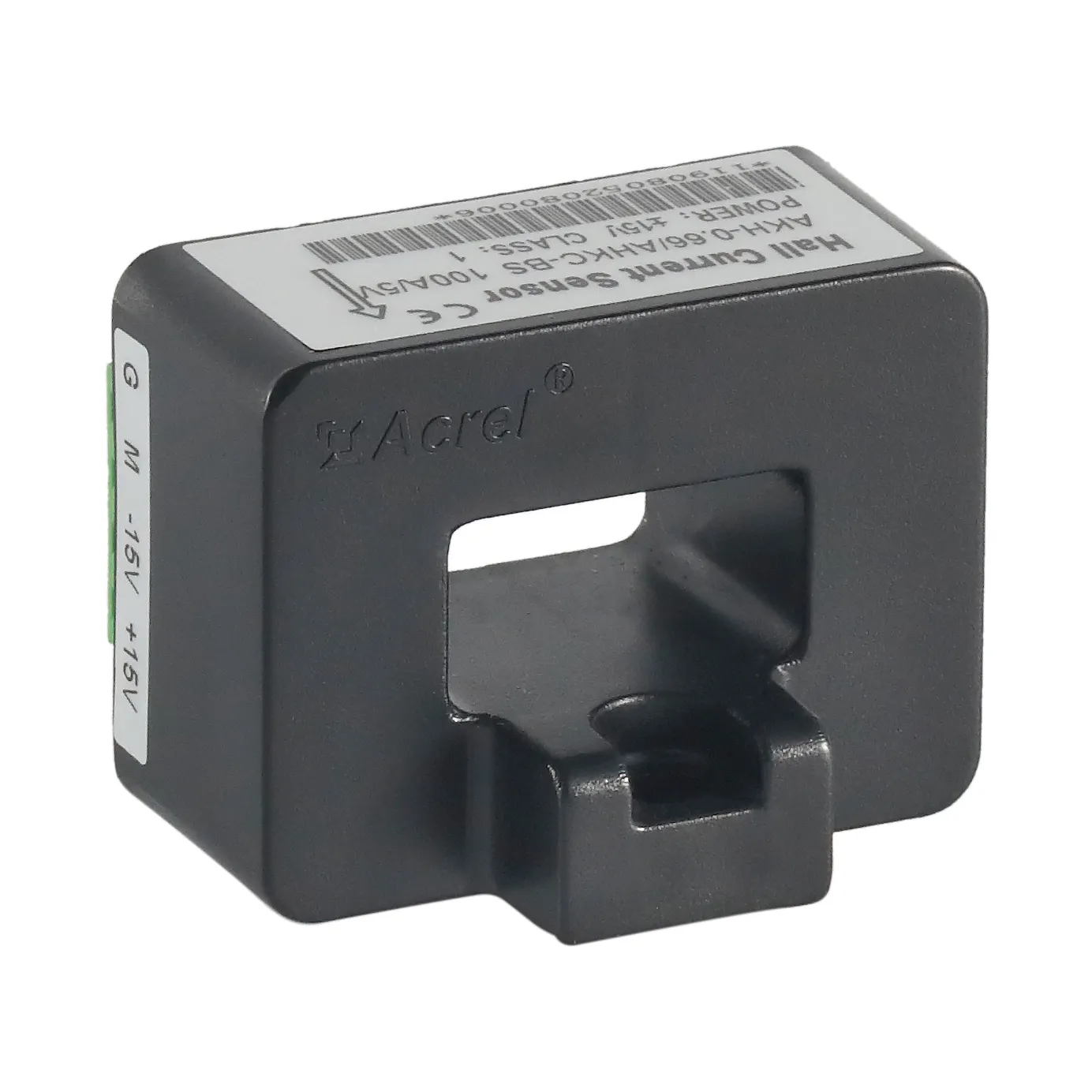 Acrel AHKC-BS-N kapalı tip açık döngü Hall etkisi akım sensörü DC/AC 0 ~(50-500) bir giriş 5V/4V çıkış