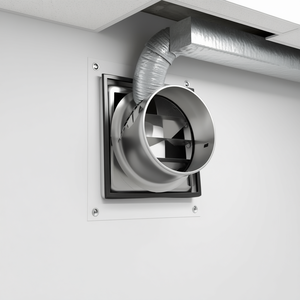 Rejilla de Ventilación de Pared de Acero Inoxidable, Cuadrada de 4 Pulgadas, con Rejilla de Ventilación para Aire Acondicionado, Modelo D0100X3GUIP - Product Image 2