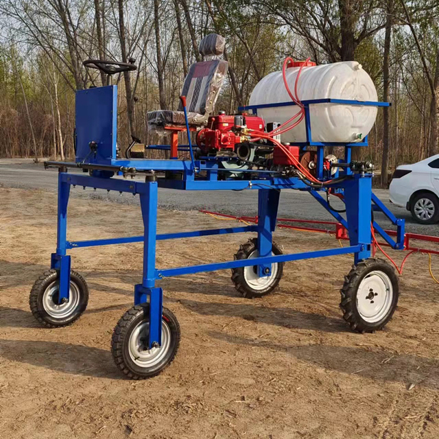 Agricultural Efficient Simple Convenient Self-Propelled Sprayer for Spray Evenly Hydraulic Lifting of the Spray Boom