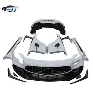 Kit Carrozzeria in Fibra di Carbonio Stile <span class=keywords><strong>GTR</strong></span> Pro per <span class=keywords><strong>Mercedes</strong></span> AMG GT GTS <span class=keywords><strong>GTR</strong></span>: Nuovo Paraurti Anteriore e Posteriore, Minigonne Laterali, Copertura Specchietti, Griglia - Product Image 6