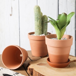 <span class=keywords><strong>Vasi</strong></span> in Terracotta per <span class=keywords><strong>Piante</strong></span> Succulente da Giardino, 2-8 Pollici, con Sottovaso, Assortimento di Dimensioni - Product Image 5