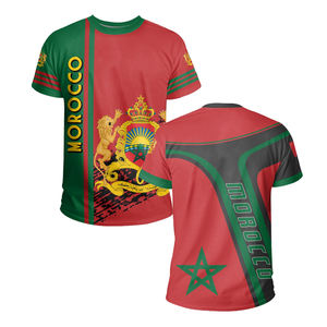 Bandiera del marocco e maglia da calcio speciale con motivo Kente della squadra nazionale di calcio del marocco - Product Image 4