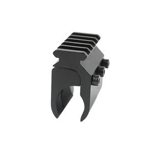 Adjustable Tube Clamp 20mm Slot Adapter Base 17-27mm High-Strength Adjustable Aluminum Alloy Outdoor Equipment <b>Bracket</b> - Product Image 6