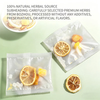 Natuurlijke Passievrucht Kumquat Citroen Kruidenthee Zakjes Rijk aan Vitamine C Suiker-Vrij Cafeïnevrij Halal Premium OEM Aangepaste Mengsel