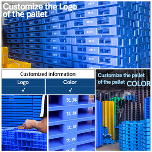 Chất Lượng Cao HDPE Nhiệm Vụ Nặng Nề Duy Nhất Hai Mặt Nhựa <span class=keywords><strong>Pallet</strong></span> Dung Lượng Cao Tái Sử Dụng Kho Giá Kệ Cho Hậu Cần Lưu Trữ - Product Image 5