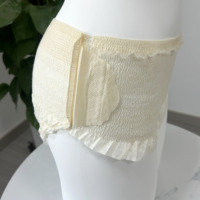 Einweg-Inkontinenzunterwäsche für Frauen, auslaufsicher, Menstruationshöschen mit hoher Taille, Hygienehöschen