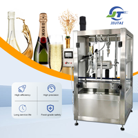 Machine de remplissage automatique anti-goutte pour spiritueux, whisky, rhum, vodka, tequila, gin, Dom Pérignon, champagne
