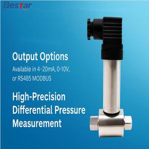 Sensor Transmissor de Pressão Diferencial Bestar 0.25%FS 2.5MPa 4-20mA 12-36VDC 24VDC para Ar - Product Image 6