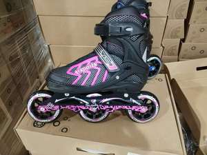 PAPASION Patines en Línea de PU 82A de Alto Rebote, Tallas Ajustables, Ligeros, Duraderos y Transpirables para Adultos y Niños - Product Image 4