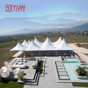 เต็นท์ทรงเจดีย์สำหรับรอมฎอน ขนาด 10x10 เมตร รองรับ 100 คน ราคาประหยัด - Product Image 3