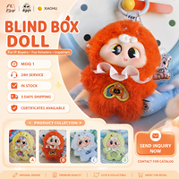Poupée en peluche douce de haute qualité, boîte mystère à collectionner, jouet brodé exquis, poupée en peluche pour enfants, cadeau en stock