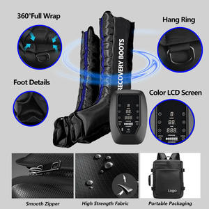 Botas de bomba de Dvt de masaje de compresión de aire para atletas, piernas y pies, máquina de presoterapia profesional de recuperación hinchada - Product Image 5