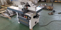 Machine à façonner le bois MX5615A avec table coulissante, broche inclinable et verticale, machine à mouler