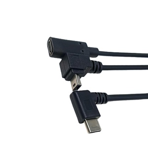 <span class=keywords><strong>Cavo</strong></span> Dati <span class=keywords><strong>USB</strong></span> Type-C a 90 Gradi con Conduttori in Rame per Trasferimento Dati - <span class=keywords><strong>Prolunga</strong></span> da Maschio a Femmina - Product Image 1
