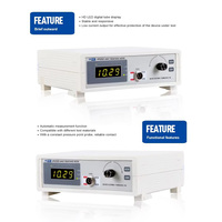 HELPASS HPS2523 Testeur de résistance de feuille de revêtement de sonde à quatre points 1m Ω/sq -1999Ω/sq Affichage LED HD de test de tache