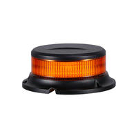 Einbolzen-Montage 12-24V LED-Rundumleuchte ECE R65 Klasse 1 UKCA-Zertifiziert Gelbe Notfall-Stroboskop-Warnleuchte für LKW