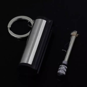 Bonne Promotion Forever Classic Porte-clés Briquet Bâton d'allumette d'urgence <span class=keywords><strong>Illimité</strong></span> Étanche Style Huile Cigarette - Product Image 2