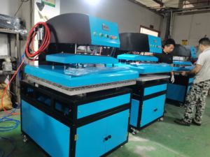 Nouvelle presse à chaud à plat automatique à sublimation à une station avec tiroir coulissant pneumatique de <span class=keywords><strong>grande</strong></span> <span class=keywords><strong>taille</strong></span> pour tissus textiles - Product Image 4