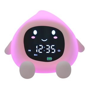 Bảng đồng hồ báo thức im lặng bàn dễ dàng đọc analog Đồng hồ báo thức wecker despertadora vuông thạch anh Đồng hồ báo thức - Product Image 6