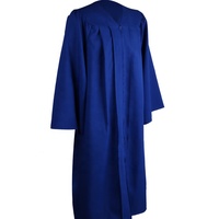 Vente en gros 2025 Pas cher Adulte Mat Marron Académique Bachelor Graduation Robe Chœur Robe