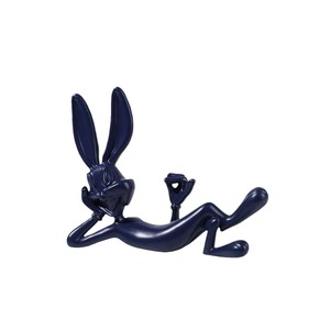 <span class=keywords><strong>Bugs</strong></span> Bunny Nhựa Thân Thiện Với Môi Rượu Vang Tủ Ánh Sáng Sang Trọng Hiện Đại Mạ Điện Thỏ Đơn Giản Phim Hoạt Hình Phòng Ngủ Phòng Khách Quà Tặng - Product Image 5